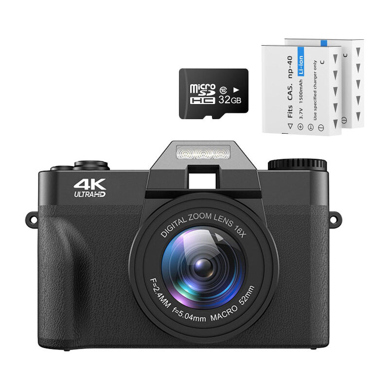Volavo - lifcausal Appareil Photo Numérique 4K 56MP avec Autofocus - Camera Compacte Voyage Écran 3.0'' wifi + Zoom 16X - Kit Complet (Carte sd 32GB