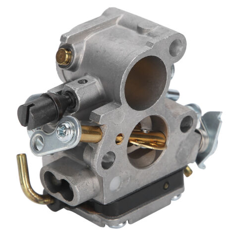 Carburateur avec Flexibles, Amorceur et Filtre à Carburant – Kit Complet pour Tronçonneuse (Compatibilité : Chaîne de Coupe Modèles 235, 235E, 236, 240, 240E)