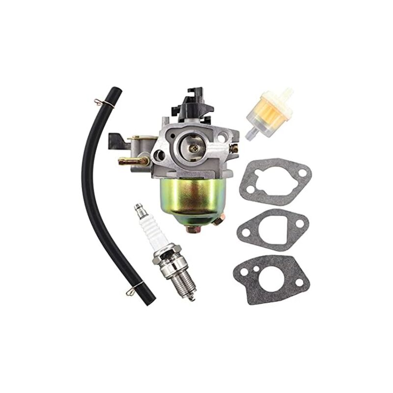 Carburateur avec joint bougie dallumage pour Honda GXV120 GXV140 GXV160 Moteur HR194 HR195 HR214 HRA214 HR215 HR216 HRA216 HRC216 HRB475 HRB 475