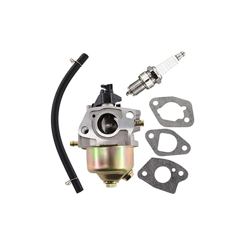 Carburateur avec joint damorçage pompe bougie dallumage pour tondeuse à gazon Fuxtec Einhell Rotenbach Scheppach Brast Güde Hecht 548 SW, 548 SX, 553