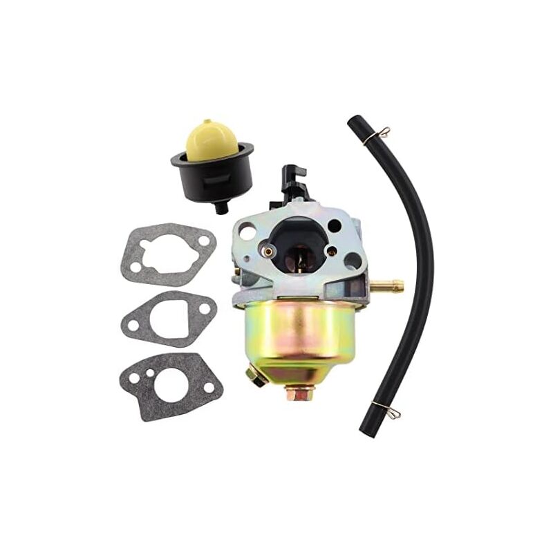 Sunxury - Carburateur avec joint dapprêt pour tondeuse à gazon Scheppach LMH400PM, Rotenbach RM1 20 bae