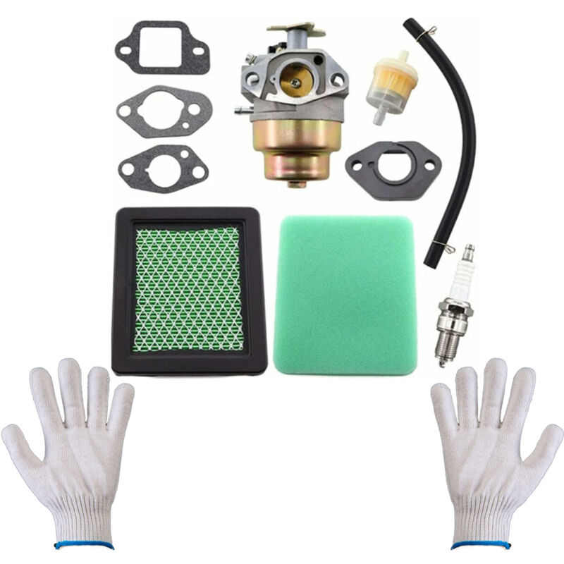 Bluedeer - Carburateur avec joint d'étanchéité Kit de filtre à air pour Honda GCV135 GCV160 GC135 GC160 Moteur HRB216 HRR216 HRS216 HRT216 HRZ216