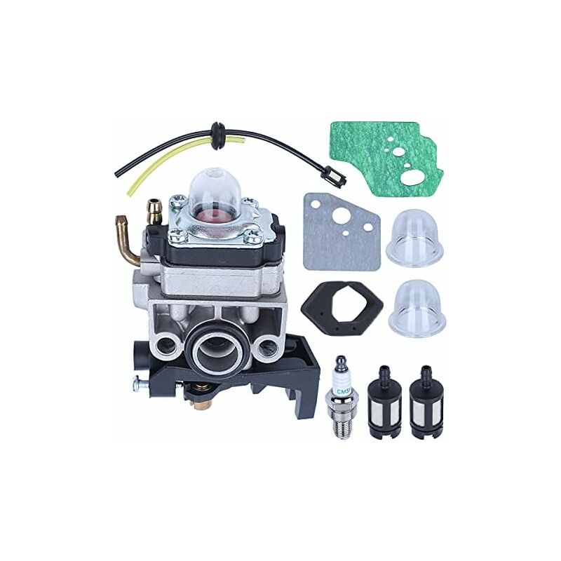 Carburateur avec Joint pour Honda GX35 HHT35 HHT35S Coupe-bordure Carb Remplace 16100-Z0Z-034 Kit de conduite de carburant Filtre à air