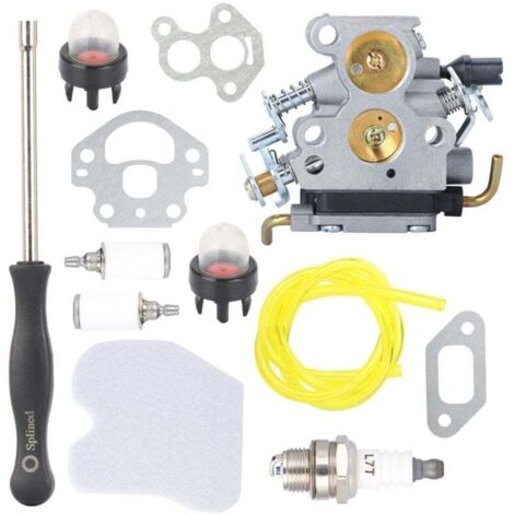 Carburateur avec Tournevis de Réglag Filtre à Air pour Husqvarna 235 235E 236 236E 240 240E C1T-W33 4 Zama Tronçonneuse Remplace 574719402 545072601