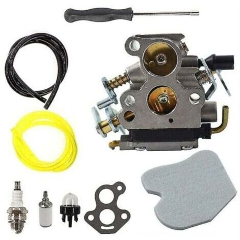 Carburateur avec Tournevis de Réglag Filtre à Air pour Husqvarna 235 235E 236 236E 240 240E C1T-W33 4 Zama Trononneuse Remplace 574719402 545072601,de