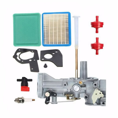 Carburateur Briggs & Stratton 498298 – Compatible modèles 5HP, avec joints, filtre à carburant et préfiltre à air