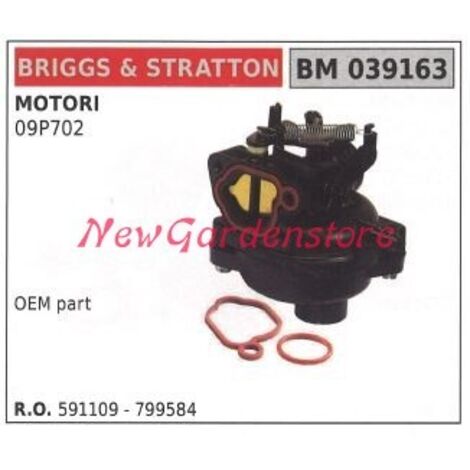 Carburateur B&S à cuve pour tondeuse à gazon B&S 09P702 039163
