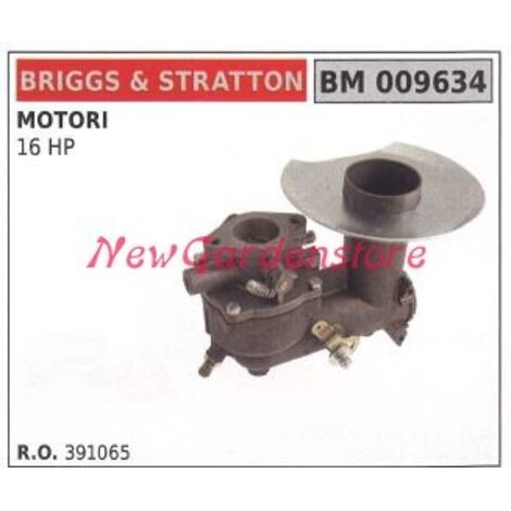 Carburateur B&S à cuve pour tondeuse à gazon B&S 16HP 009634