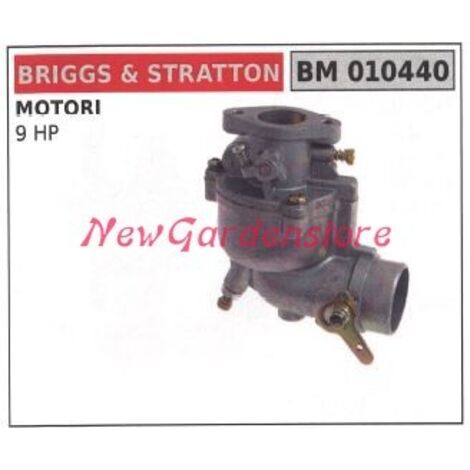 Carburateur B&S à cuve pour tondeuse à gazon B&S 9HP 010440