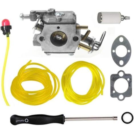 Carburateur C1M-H58 avec joints et conduite de carburant pour Ryobi Homelite 308070001 985597001 38cc 46cc Tronçonneuse