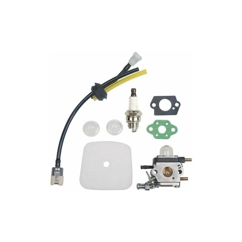 Start - Carburateur C1U-K54A Kit de carburateur avec filtre à air et bougie d'allumage - Pour Mantis 7222 7222E 7222M 7225 7230 7234 7240 7920 7924