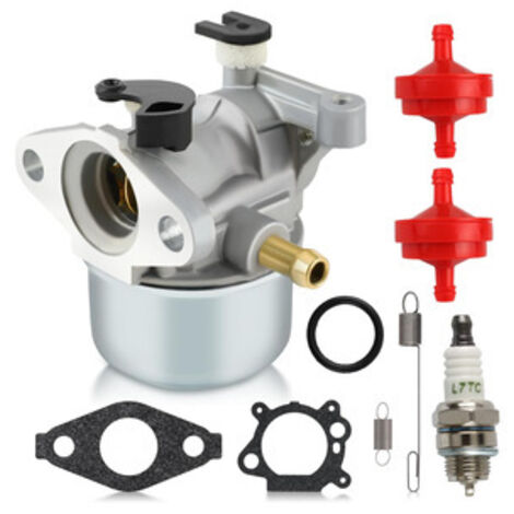 Carburateur compatible 799866, adapté au moteur Briggs & Stratton 675 Series 190cc 6,25HP et 6,75HP pour tondeuse.