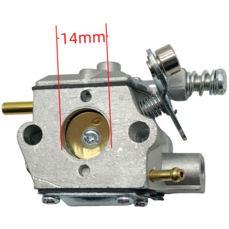 Carburateur compatible avec les moteurs deux temps des débroussailleuses 2318, 728R, 2318765AR, WALBRO WT1159, WT869A6 et 909-129. Usinage de précision, dosage précis du carburant, conforme aux spécif