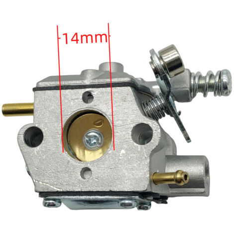 Carburateur compatible avec les moteurs deux temps des débroussailleuses 2318, 728R, 2318765AR, WALBRO WT1159, WT869A6 et 909-129. Usinage de précision, dosage précis du carburant, conforme aux spécif