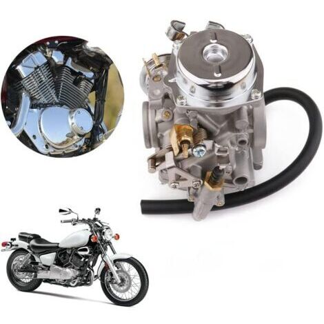 Carburateur complet pour Yamaha XV250 Virago 250 V-Star 250 - Kit carburateur haute performance avec joints et vis