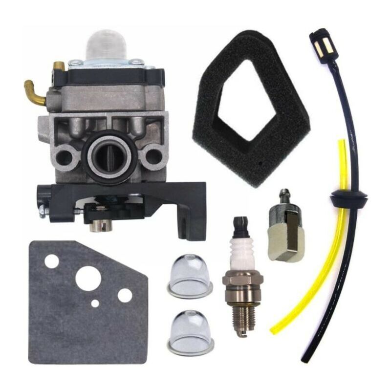 Start - Carburateur Couvercle De Filtre à Air Boîtier Conduite De Carburant Passe-Fils pour Honda GX35 gx 35 1.3HP