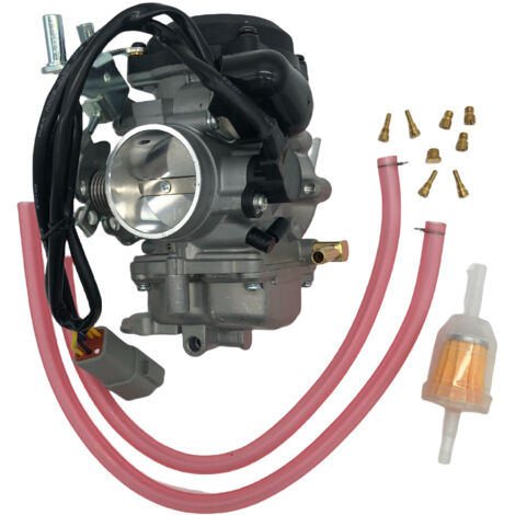 Carburateur CV40 avec gicleur principal supplémentaire et gicleur de ralenti 606-087 Pièces d'alimentation pour moto Harley-Davidson, ensemble d'accéléra pour des démarrages à froid en douceur.