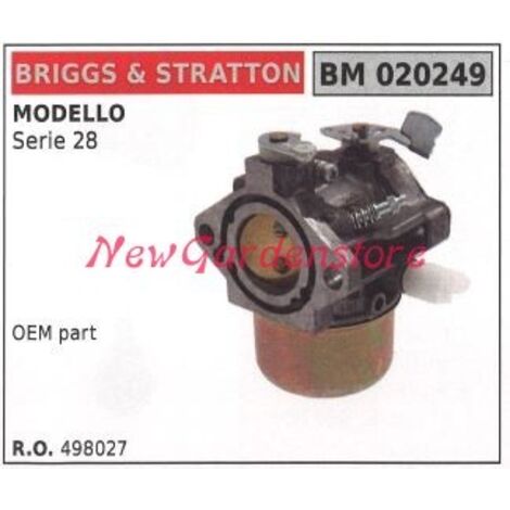 Carburateur de carter de tondeuse B&S série 28 020249