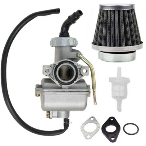 Carburateur de moto pour Kazuma Baja 50cc 70cc 90cc 110cc 125cc Quad Go-kart Carburateur , avec filtre à air et carburant
