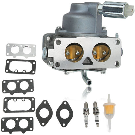 Carburateur de Rechange 446977 en ABS/Métal pour Tondeuse Thermique 20-25 HP