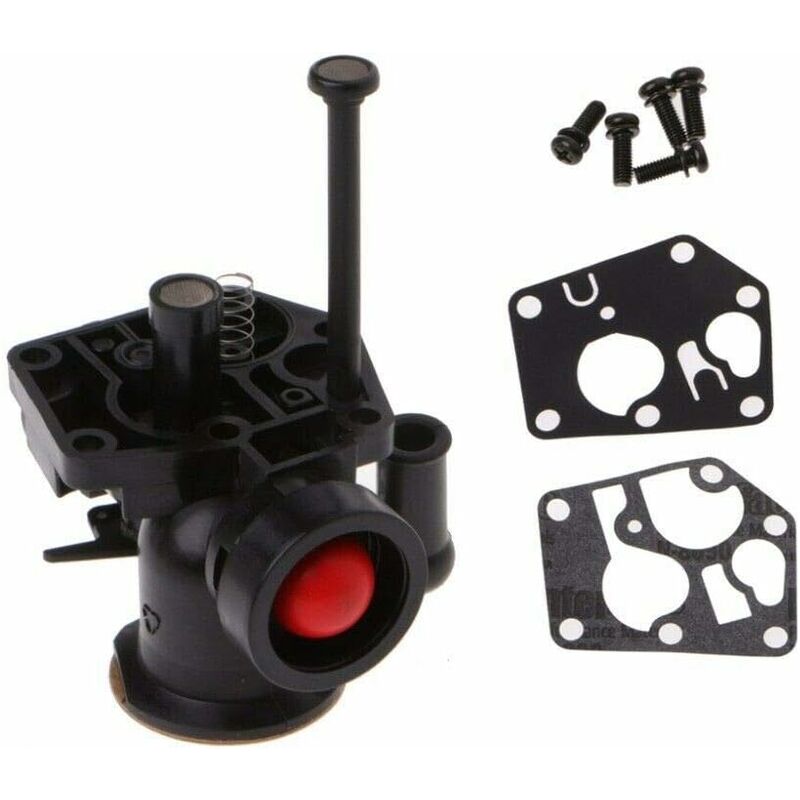 Carburateur de Rechange Carb Métal avec Matériel d'installation pour Moteurs Briggs & Stratton Sprint Classic B&S498809,498809A,497619 Réservoir