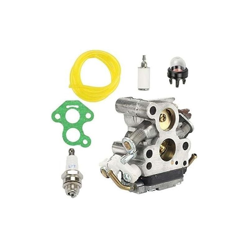 Coocheer - Carburateur de souffleur de feuilles pour accessoires de tronçonneuse 135 140 140E 435 440 carburateur de moteur de remplacement pour