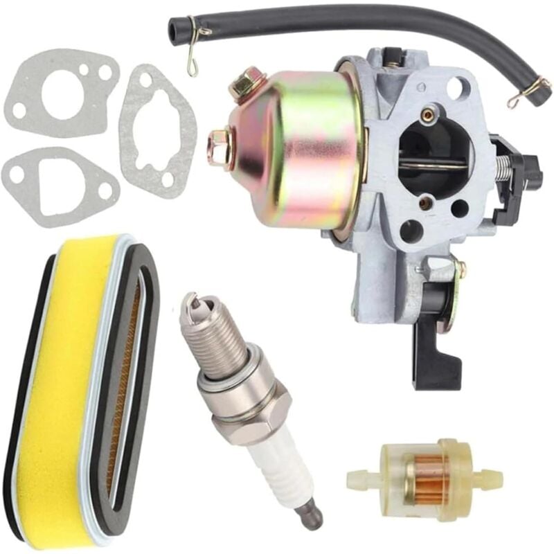 Coocheer - Carburateur de tondeuse à gazon, pièces détachées pour moteur de tondeuse à gazon GXV120, GXV140, GXV160