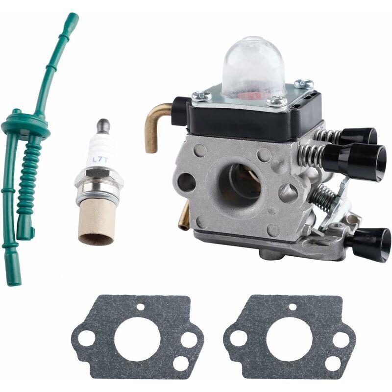 Carburateur Debroussailleuse pour Stihl FS38 FS45 FS46 FS55 FS74 FS75 FS80 FS85 HL45 HL75 HS70 HS74 Débroussailleuse Brosse Kit de pilote de carburant