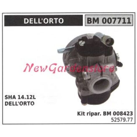 Carburateur d'entraînement DELLORTO tondeuse sha 14.12l 007711