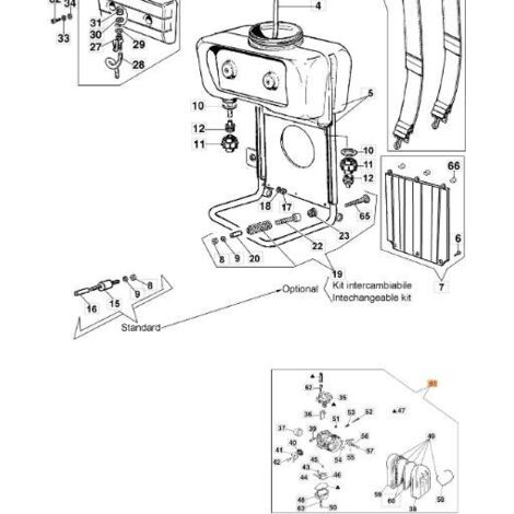 CARBURATEUR D'ORIGINE EMAK 365200060BR