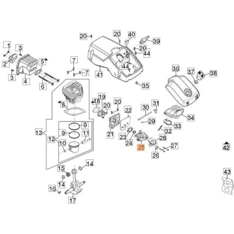 CARBURATEUR D'ORIGINE EMAK 50300031R