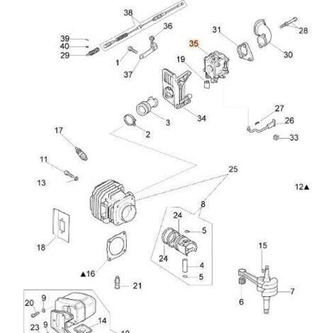 CARBURATEUR D'ORIGINE EMAK 53030049