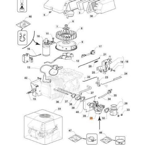 CARBURATEUR D'ORIGINE EMAK G118552602E0R