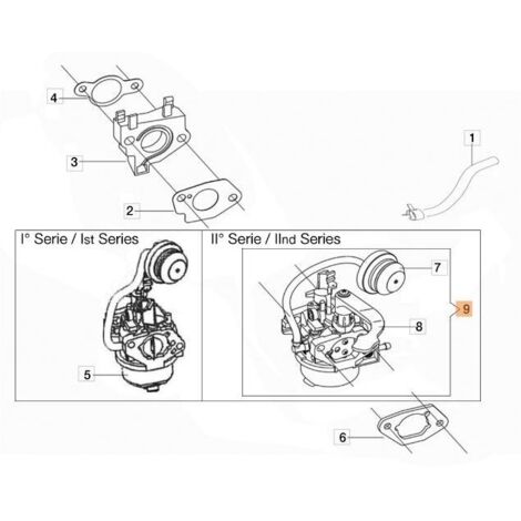 CARBURATEUR D'ORIGINE EMAK L66150700