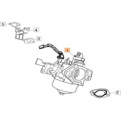 CARBURATEUR D'ORIGINE EMAK L66152140