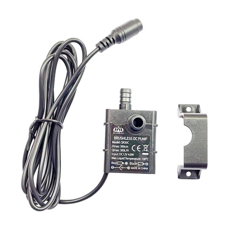 Pompe à eau et huile ultra-silencieuse, mini, DC12V 5W, sans balais, étanche, submersible, pour fontaine, aquarium, débit 260 l/h, hauteur de levage