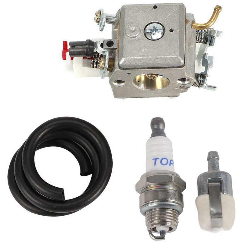 Jeffergarden - Carburateur, en Aluminium de Haute qualité adapté pour CS2152 CS2150 CS2147 CS2145 CS2141 Accessoire de tronçonneuse Installation