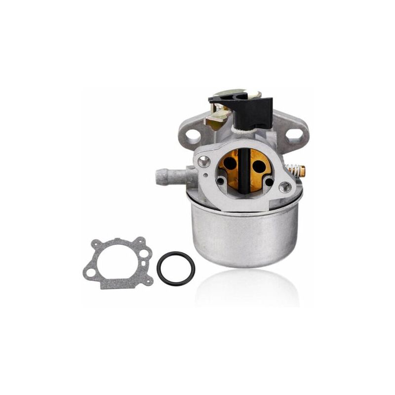 Gabrielle - Carburateur en métal avec anneau en caoutchouc et joint pour moteur Briggs et Stratton Quantum 498965