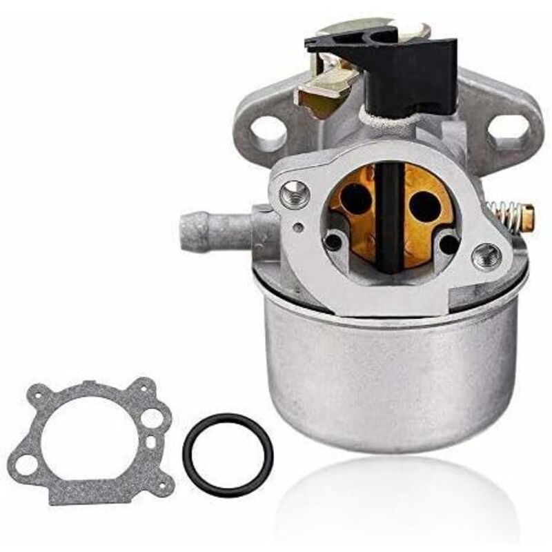 Trimec - Carburateur en métal avec anneau en caoutchouc pour moteur Briggs and Stratton Quantum 498965