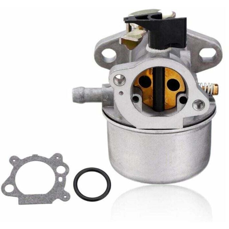 Alovez - Carburateur en Métal avec Anneau en Caoutchouc pour Moteur Briggs and Stratton Quantum 498965.
