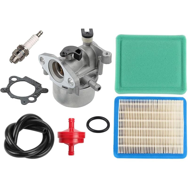 Lntyq - Carburateur et filtre à air 799866 790845 491588S pour moteur b&s série 625e 675ex 725ex 625-675 pour tondeuse à gazon toro 20066 20067 20068