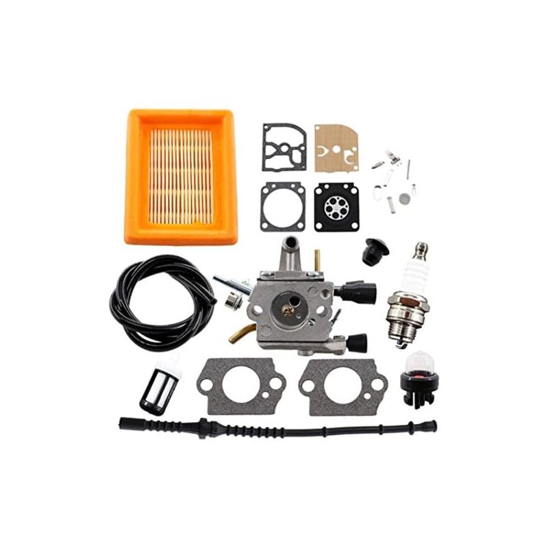 Carburateur et Membrane pour Coupe-Bordure STIHL FS120 FS120R FS200 FS020 FS202 FS200R TS200 FS250 FS300 FS350 FS250R Débroussailleuse Remplacer 4134