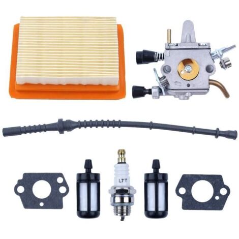 Carburateur Filtre à air Bougie d\'allumage Kit pour Débroussailleuse Stihl FS350 FS300 FS250 FS120 FS200 R FS020 FS202