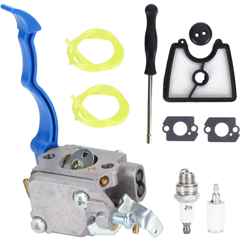 Eosnow Carburateur Filtre à air Filtre à carburant Pièces de rechange pour Husqvarna 125B 125BX 125BVX