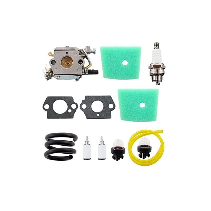 Sunxury - Carburateur Filtre à air Tuyau pour Husqvarna 123 123C 123L 123LD 223 223L 223R 322C 322L 322R 323 323C 323L 325 325C 325CX 325L 325LX 326