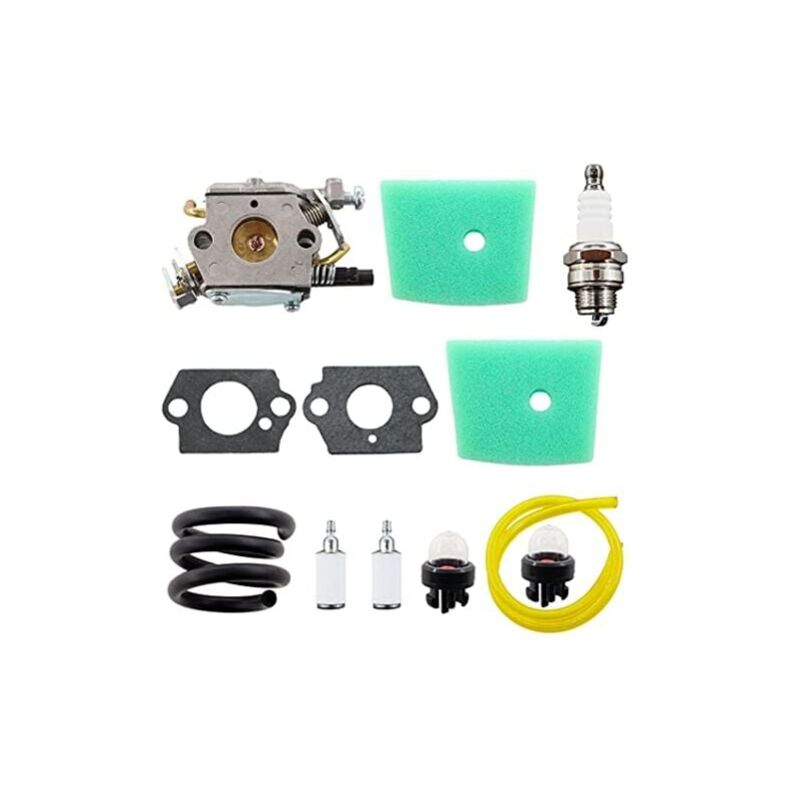 Forehill - Carburateur Filtre à air Tuyau pour Husqvarna 123 123C 123L 123LD 223 223L 223R 322C 322L 322R 323 323C 323L 325 325C 325CX 325L 325LX 326