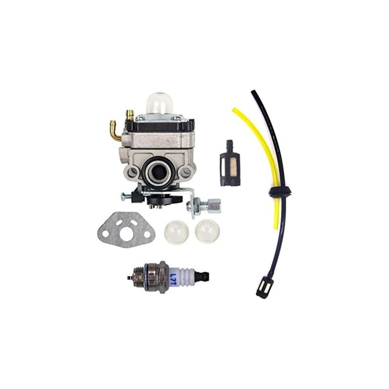 Carburateur filtre à carburant bougie d'allumage avec kit de conduite de carburant pour moteur à 4 cycles GX31 GX22 FG100 16100-ZM5-803 GCA91 Carb