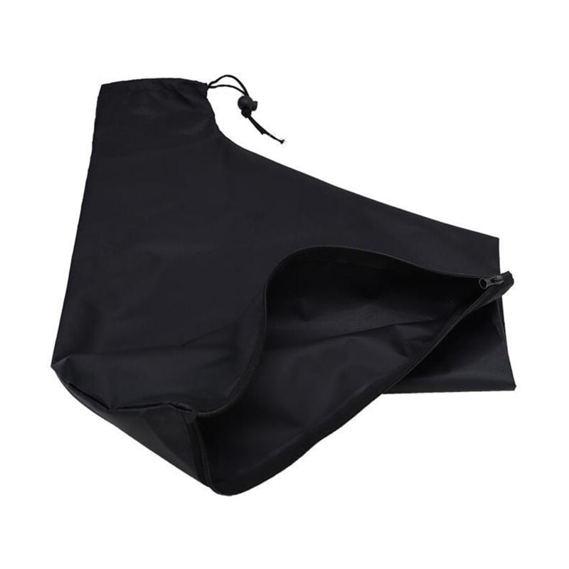 Sac à feuilles pour souffleur avec fermeture éclair et cordon de serrage, sac de rechange pour souffleur de feuilles, 40 x 61 cm, sac pour aspirateur