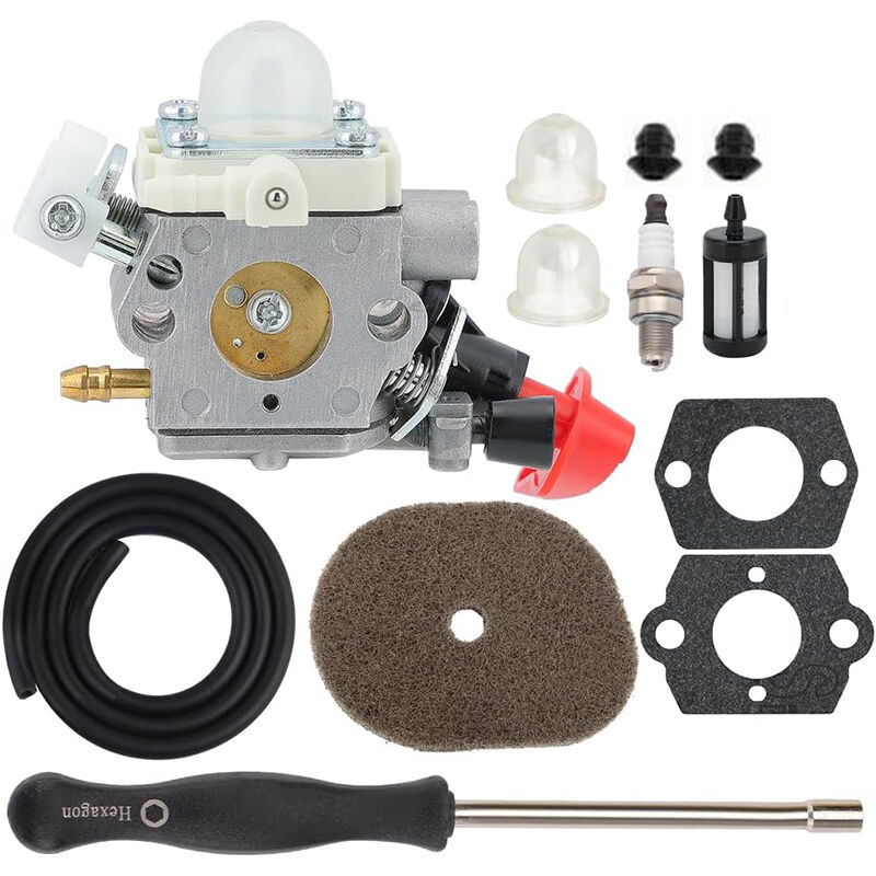 Longziming - Carburateur FS56RC pour débroussailleuse Stihl fs 56 rc FS70R FS56 KM56RC FS70 FS70 FS40 FC70 HT56C FC56 KM56 FS50 HT56 Pièces C1M-S267A