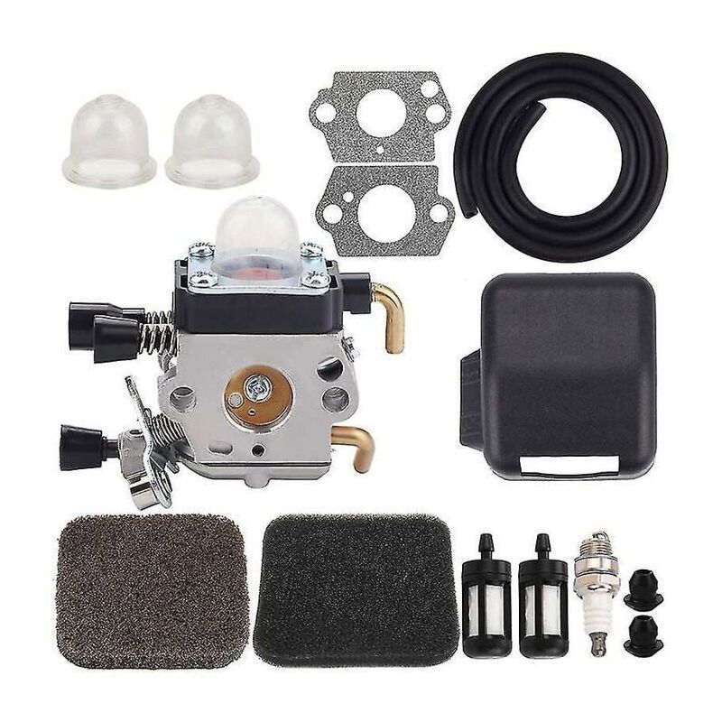 Forehill - Carburateur Fs85 + couvercle filtre à air pour Stihl Fs75 Fs80 Fs 85 Km80-MCJ